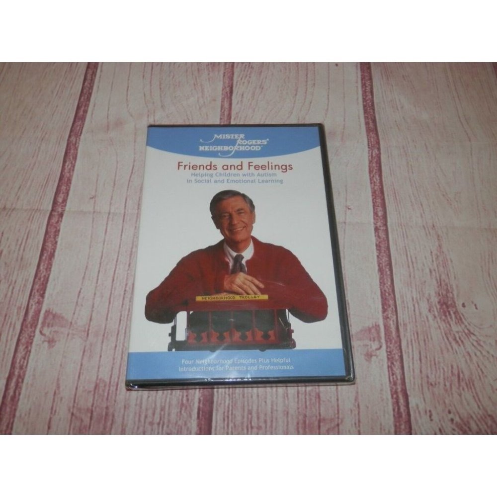 NEW Mister Rodgers Friends & Feelings DVD Children With Autism Learning 3644